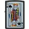 Zippo 2022N Zippo Price Fighter 218 -King Of Spades Design Black Matte ZIP-48488 - alternate 1